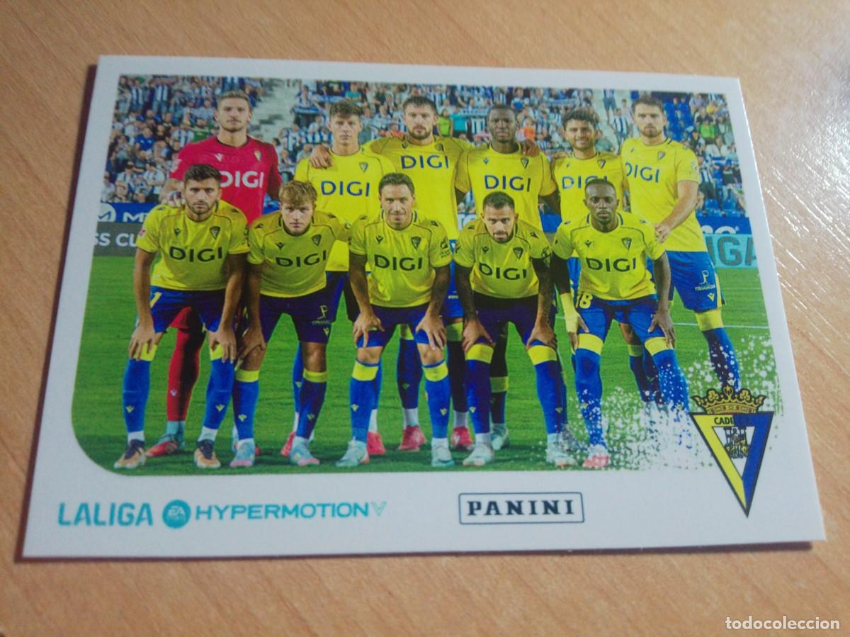 Cromos de F&uacute;tbol: 79 PLANTILLA DEL C&Aacute;DIZ 2&ordf; DIVISION HYPERMOTION 25 26 PANINI 2025 2026