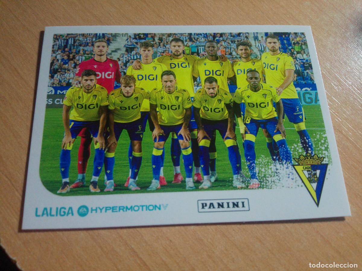 Cromos de F&uacute;tbol: 79 PLANTILLA DEL C&Aacute;DIZ 2&ordf; DIVISION HYPERMOTION 25 26 PANINI 2025 2026