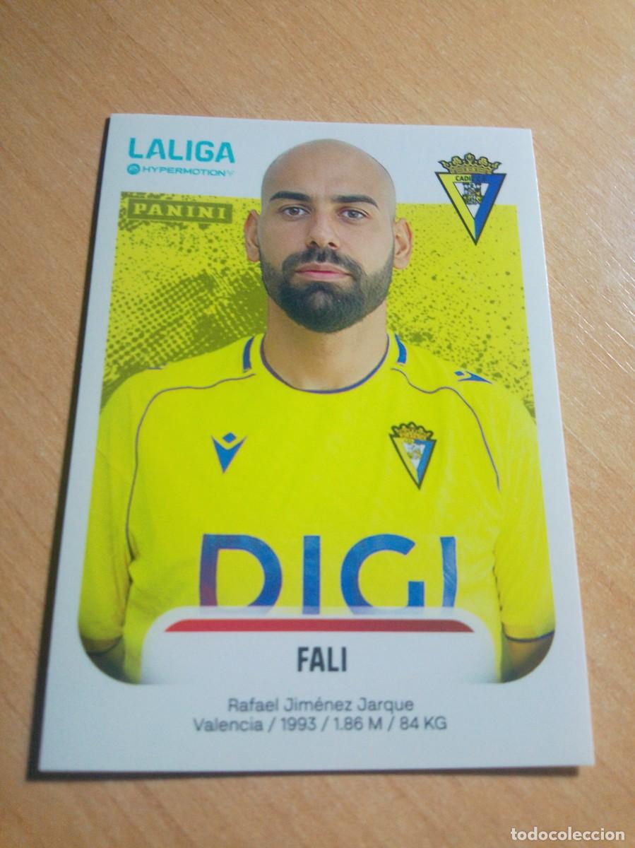 Cromos de f&uacute;tbol: 83 B FALI DEL C&Aacute;DIZ 2&ordf; DIVISION HYPERMOTION 25 26 PANINI 2025 2026