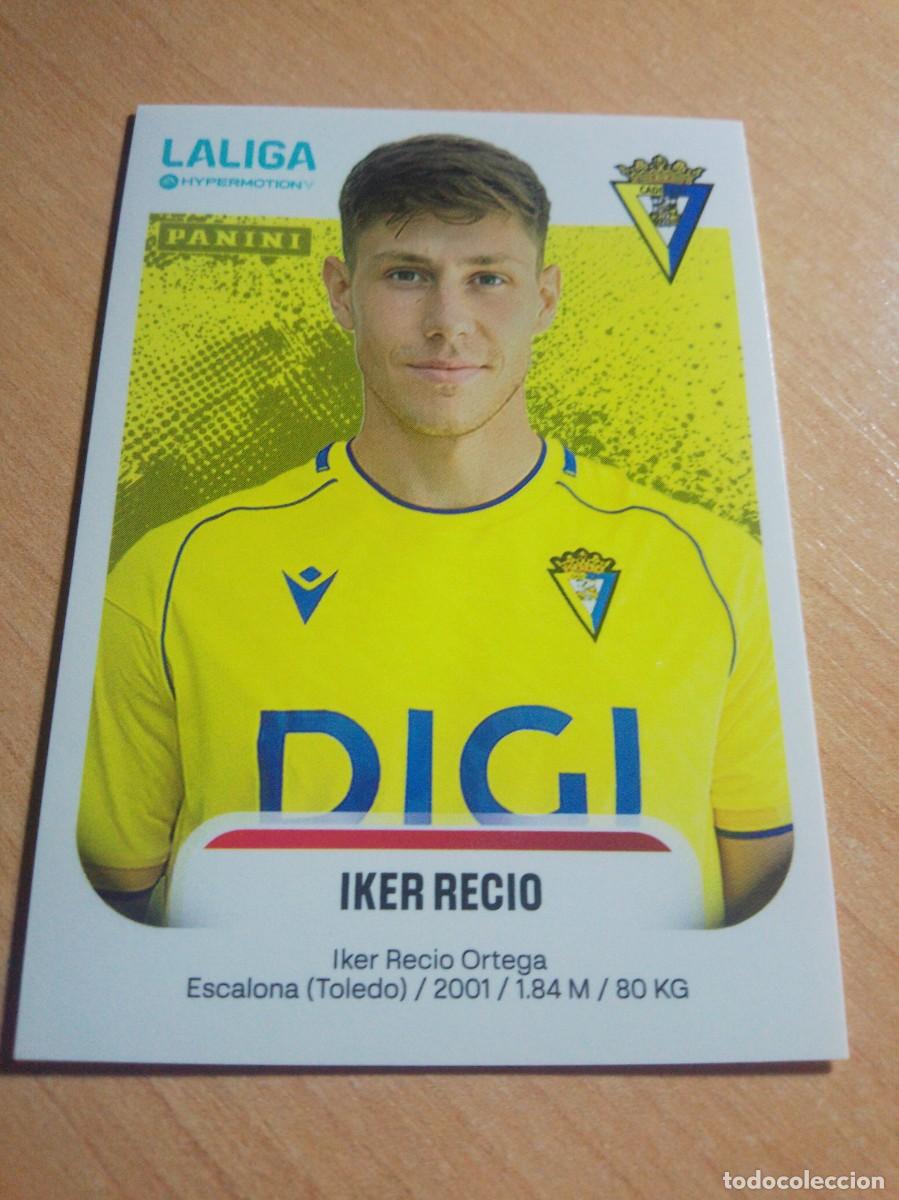 Cromos de F&uacute;tbol: 85 IKER RECIO DEL C&Aacute;DIZ 2&ordf; DIVISION HYPERMOTION 25 26 PANINI 2025 2026