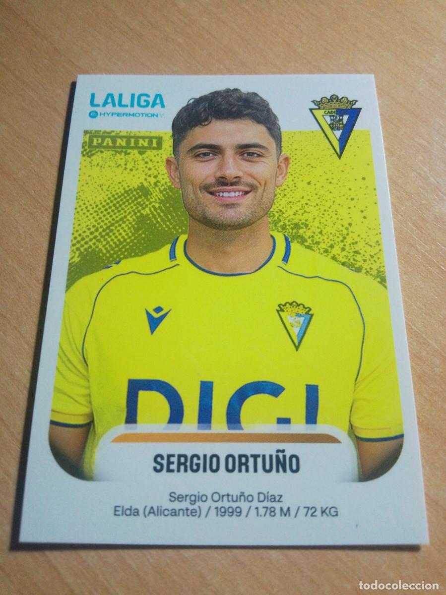 Cromos de Futebol: 90 SERGIO ORTU&Ntilde;O DEL C&Aacute;DIZ 2&ordf; DIVISION HYPERMOTION 25 26 PANINI 2025 2026