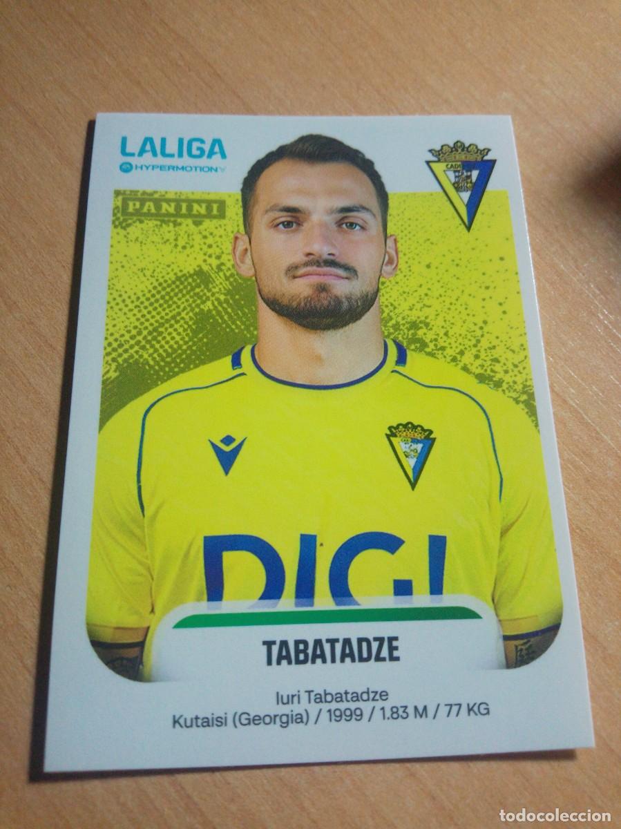 Cromos de Futebol: 93 A TABATADZE DEL C&Aacute;DIZ 2&ordf; DIVISION HYPERMOTION 25 26 PANINI 2025 2026