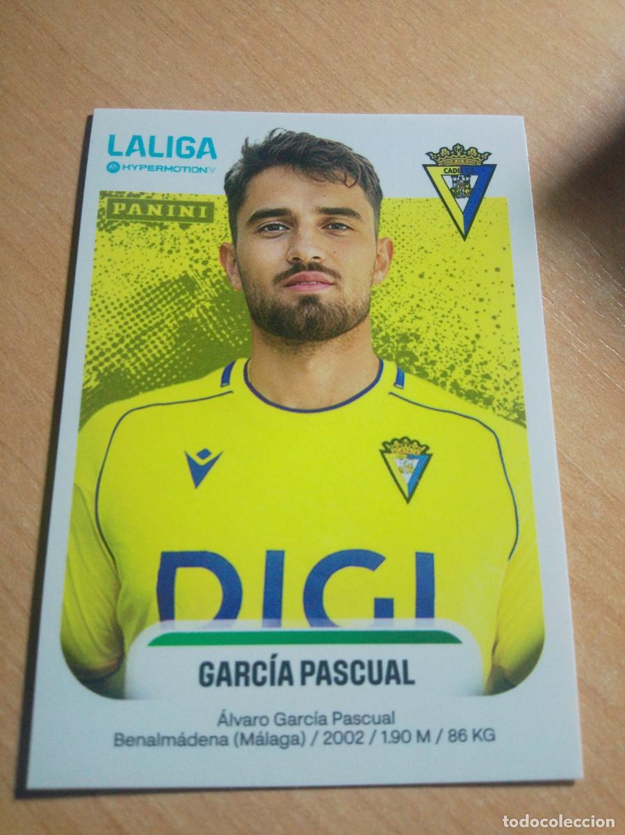 Football Stickers: 95 GARC&Iacute;A PASCUAL DEL C&Aacute;DIZ 2&ordf; DIVISION HYPERMOTION 25 26 PANINI 2025 2026