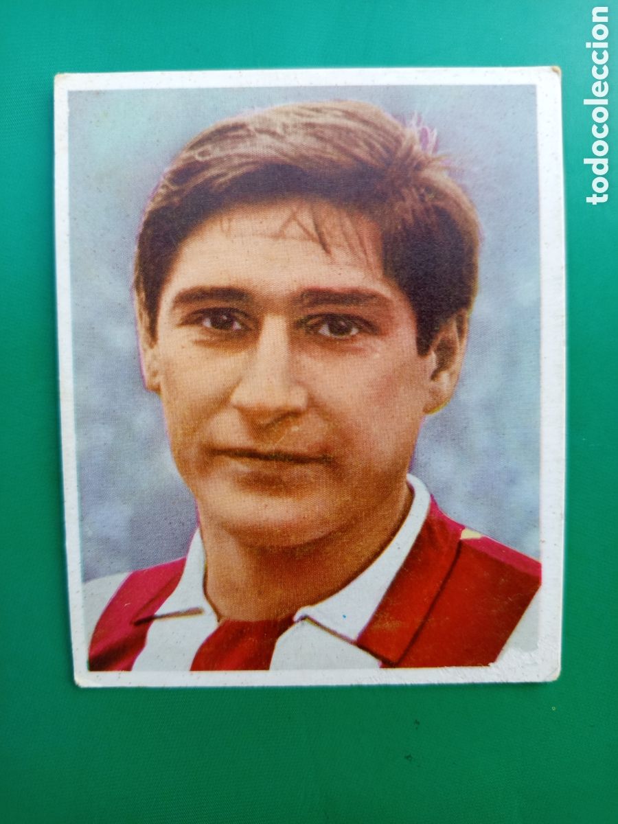 Cromos de Futebol: ❇️ CROMO ⚽ GRIFFA ATL&Eacute;TICO DE MADRID 142 CAMPEONES 1968 1969 68 69 ED. BRUGUERA SIN PEGAR ❇️