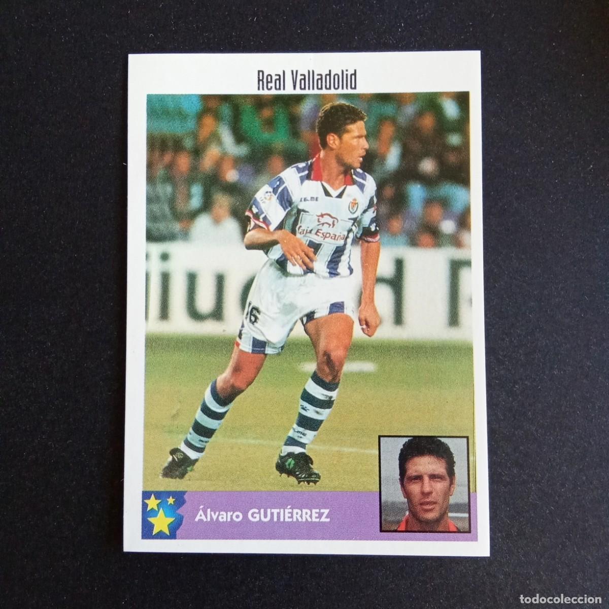 Figurine di Calcio: LOS MEJORES EQUIPOS DE EUROPA 1997 1998 97 98 PANINI 259 GUTIERREZ VALLADOLID SIN PEGAR