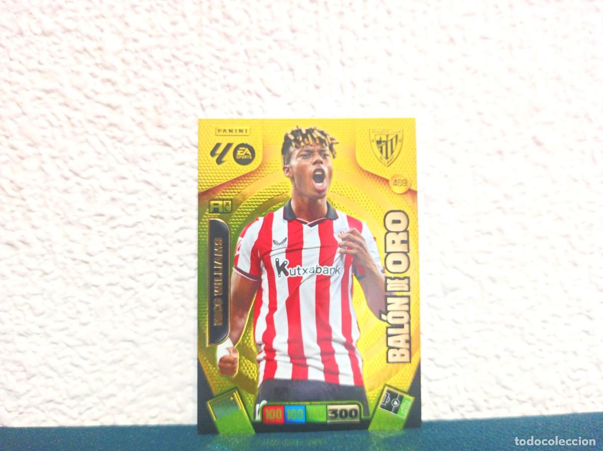 Cromos de F&uacute;tbol: 469 NICO WILLIAMS BALON DE ORO ATHLETIC CLUB PANINI ADRENALYN XL 25 26