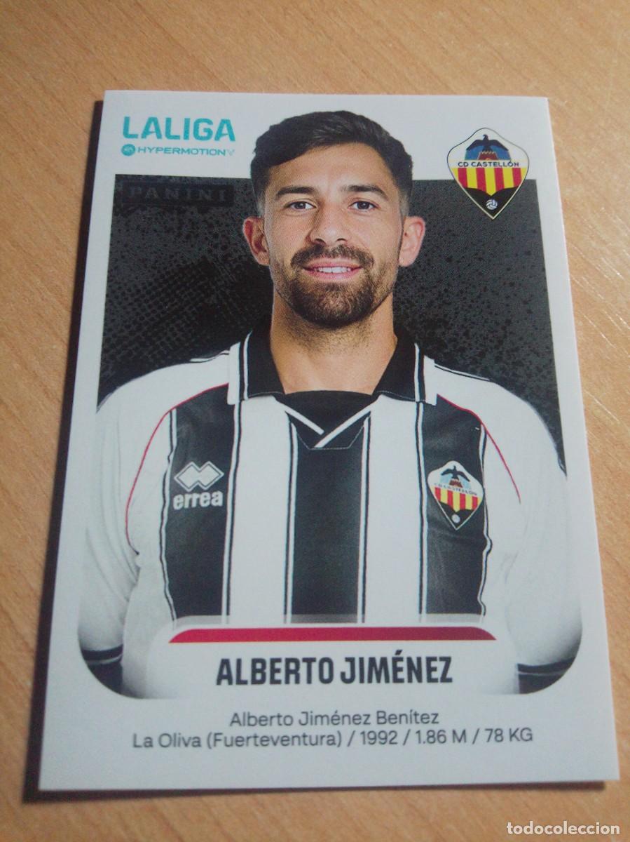 Cromos de F&uacute;tbol: 102 ALBERTO JIM&Eacute;NEZ DEL CASTELLON 2&ordf; DIVISION HYPERMOTION 25 26 PANINI 2025 2026