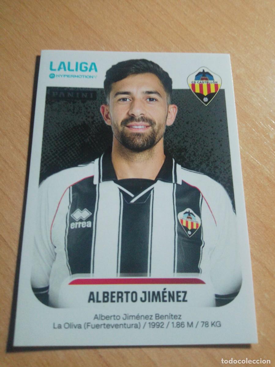 Cromos de F&uacute;tbol: 102 ALBERTO JIM&Eacute;NEZ DEL CASTELLON 2&ordf; DIVISION HYPERMOTION 25 26 PANINI 2025 2026