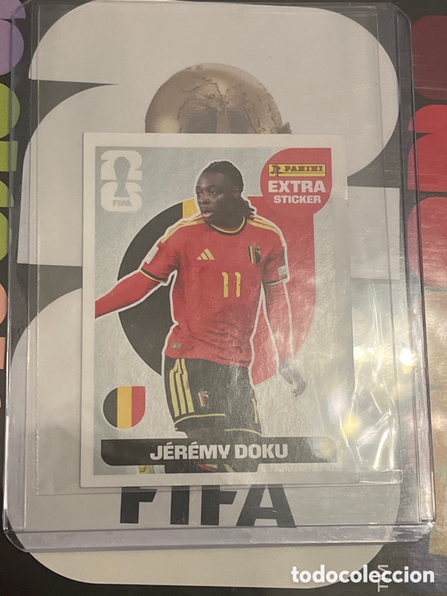 Cromos de F&uacute;tbol: Doku extra sticker panini
