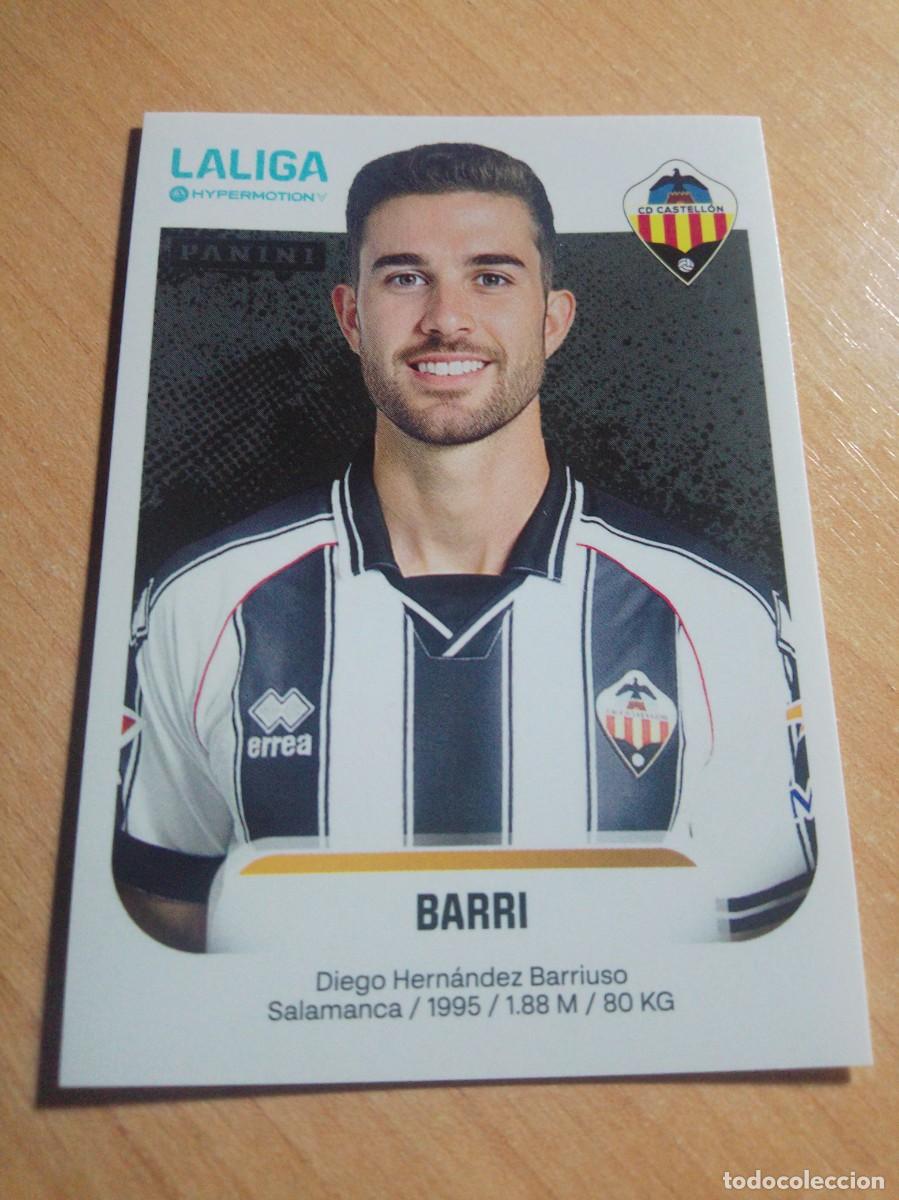 Cromos de F&uacute;tbol: 106 BARRI DEL CASTELLON 2&ordf; DIVISION HYPERMOTION 25 26 PANINI 2025 2026