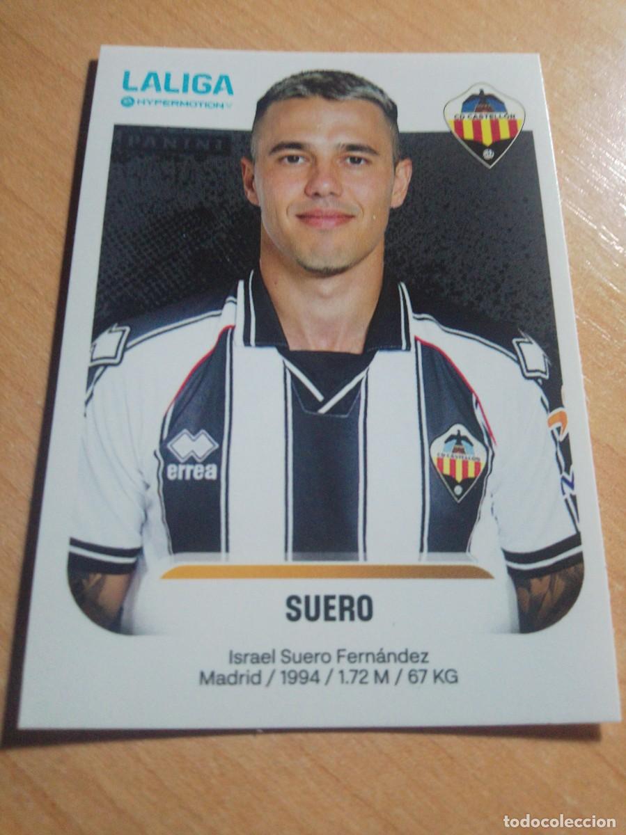Cromos de F&uacute;tbol: 108 SUERO DEL CASTELLON 2&ordf; DIVISION HYPERMOTION 25 26 PANINI 2025 2026
