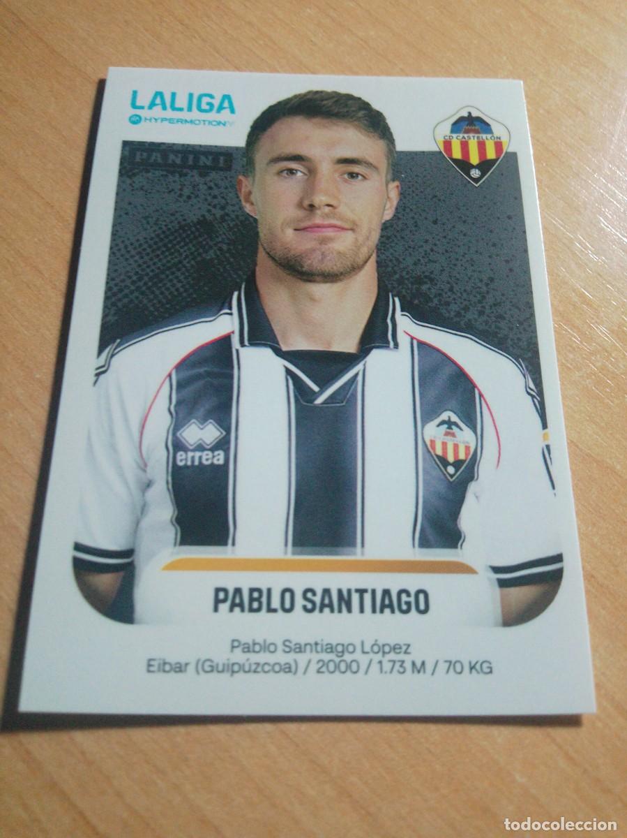 Cromos de F&uacute;tbol: 109 PABLO SANTIAGO DEL CASTELLON 2&ordf; DIVISION HYPERMOTION 25 26 PANINI 2025 2026