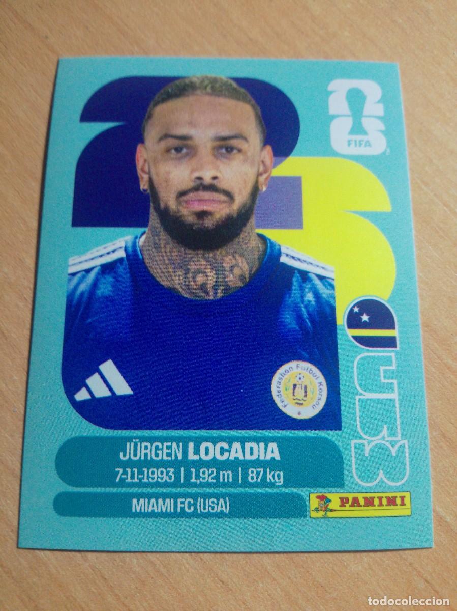 Cromos de F&uacute;tbol: CUW 17 LOCADIA CURACAO MUNDIAL FIFA WORLD CUP 2026 26 PANINI STICKERS NUEVO