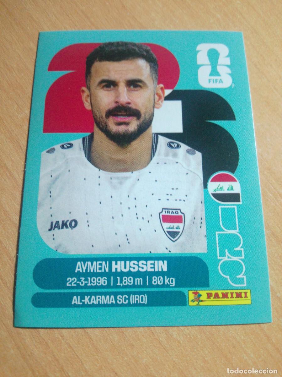 Cromos de F&uacute;tbol: IRQ 19 HUSSEIN IRAQ MUNDIAL FIFA WORLD CUP 2026 26 PANINI STICKERS NUEVO