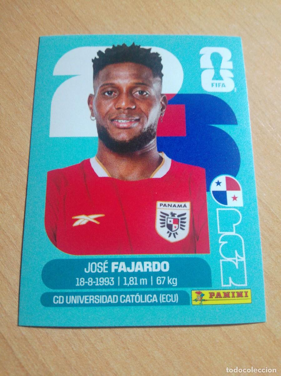 Cromos de F&uacute;tbol: PAN 17 FAJARDO MUNDIAL PANAMA FIFA WORLD CUP 2026 26 PANINI STICKERS NUEVO