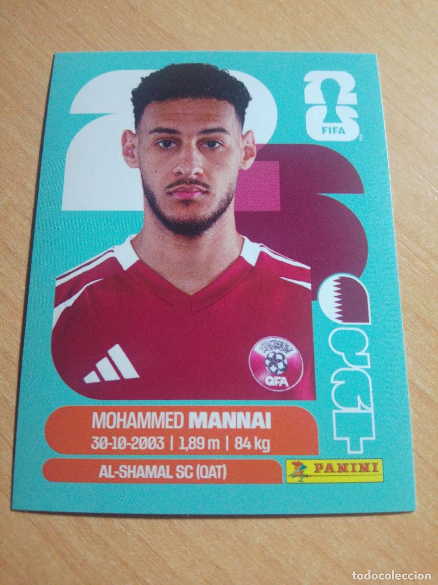 Cromos de F&uacute;tbol: QAT9 MANNAI QATAR MUNDIAL FIFA WORLD CUP 2026 26 PANINI STICKERS NUEVO