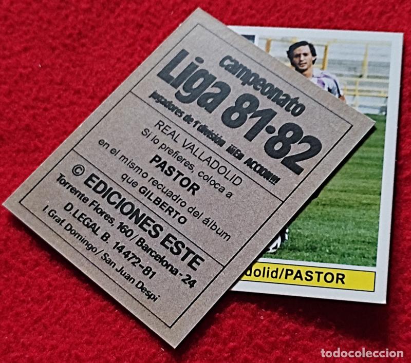 Cromos de F&uacute;tbol: Pastor Real Valladolid custom 81-82