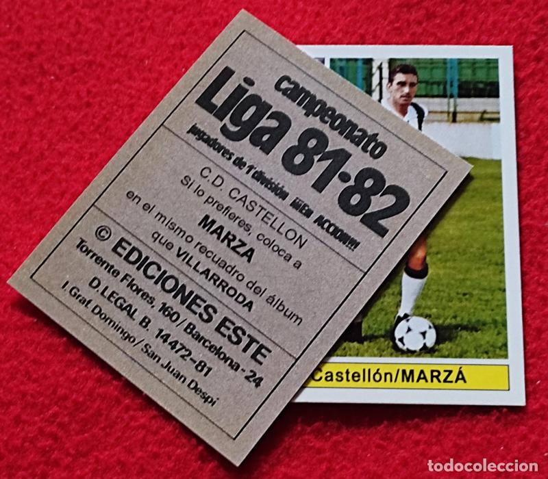 Cromos de F&uacute;tbol: Marza C.D. Castell&oacute;n custom 81-82