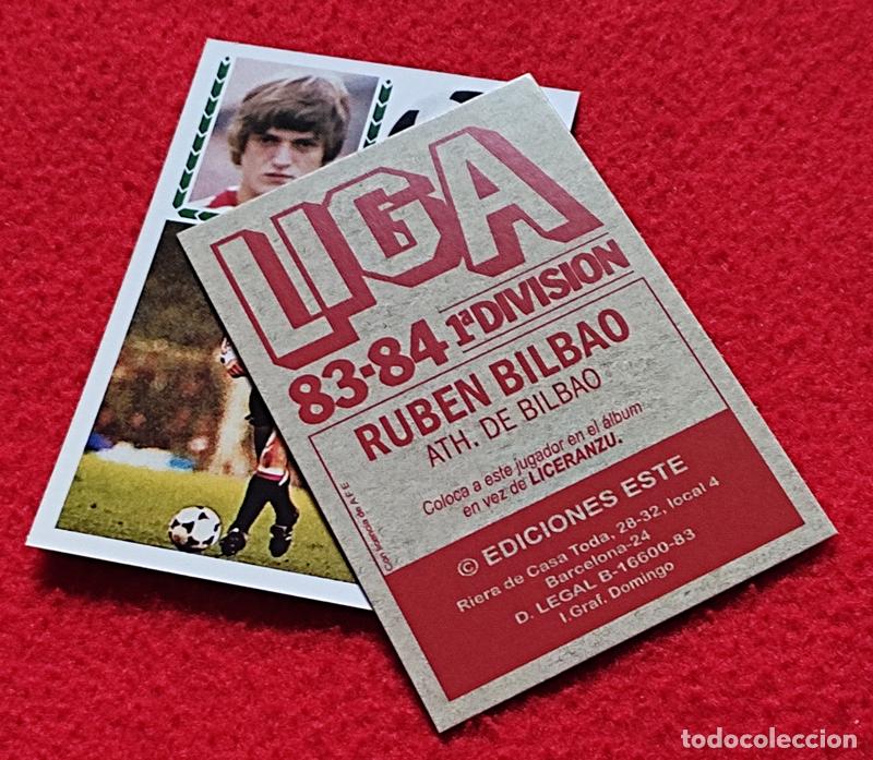 Cromos de F&uacute;tbol: Ruben Bilbao Athletic Club de Bilbao custom 83-84