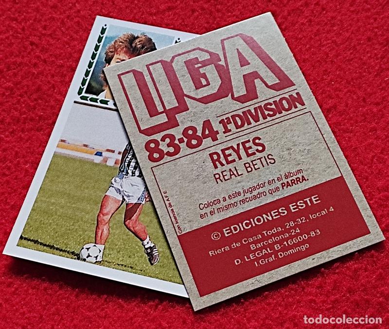Cromos de F&uacute;tbol: Reyes Real Betis custom 83-84