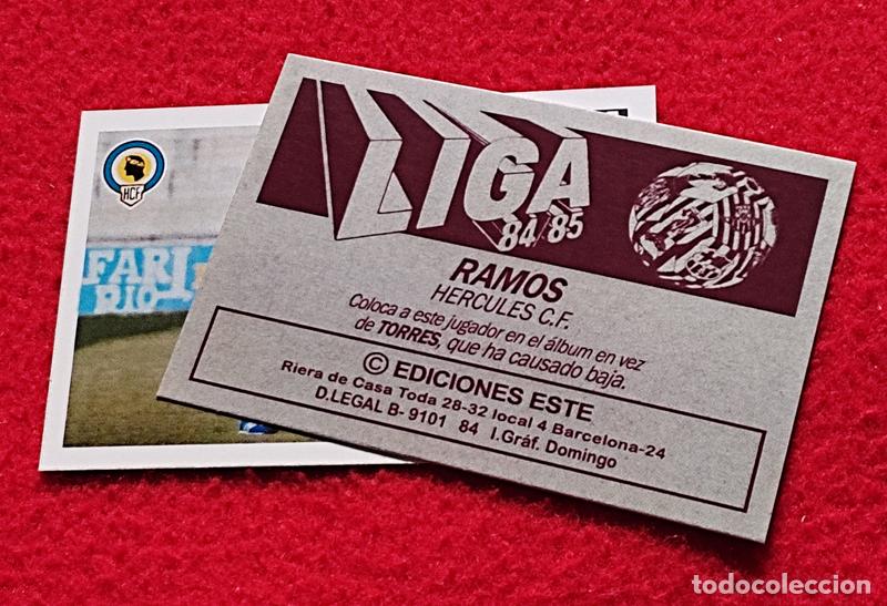 Cromos de F&uacute;tbol: Ramos Hercules C.F. custom 84-85 inedito