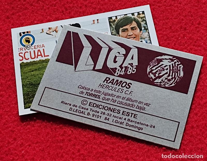 Cromos de F&uacute;tbol: Ramos Hercules C.F. custom 84-85 version 2 inedito