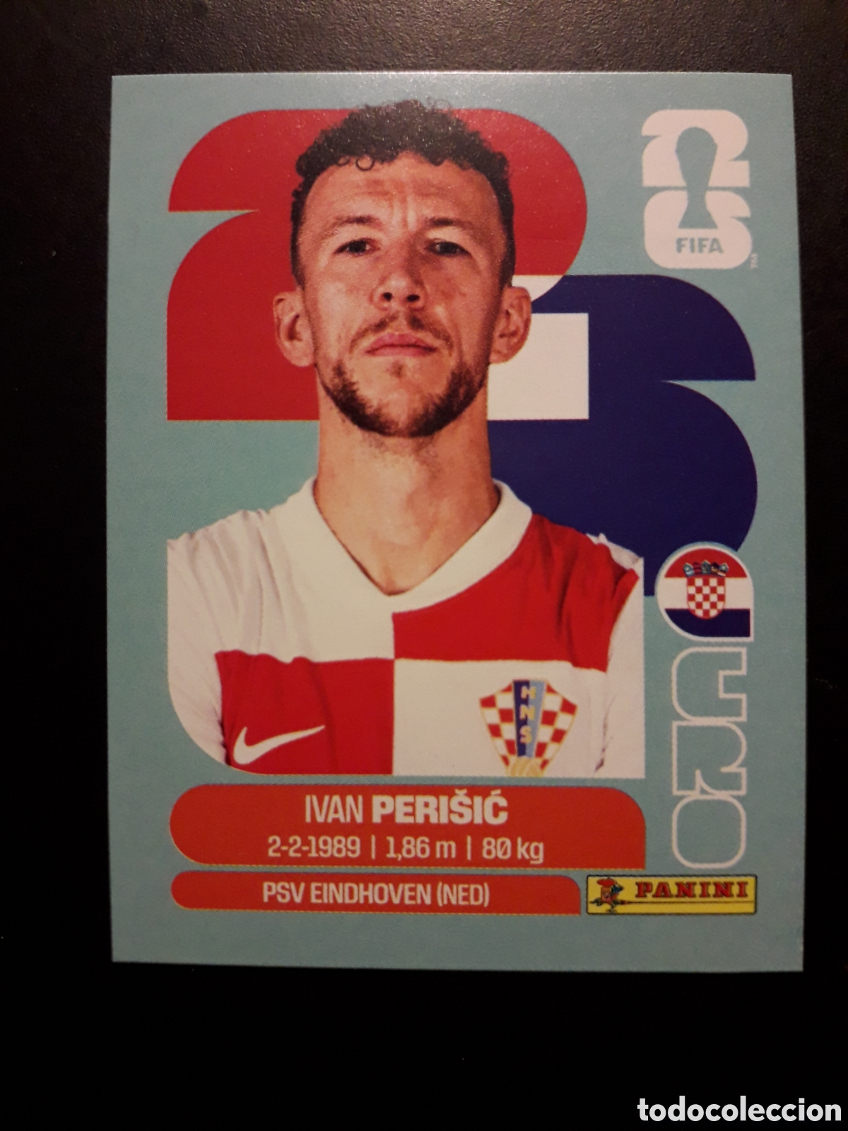 Cromos de F&uacute;tbol: PERISIC CROACIA CRO 16 MUNDIAL F&Uacute;TBOL 2026 FIFA WORLD CUP PANINI SIN PEGAR PEDIDO M&Iacute;NIMO 3&euro;
