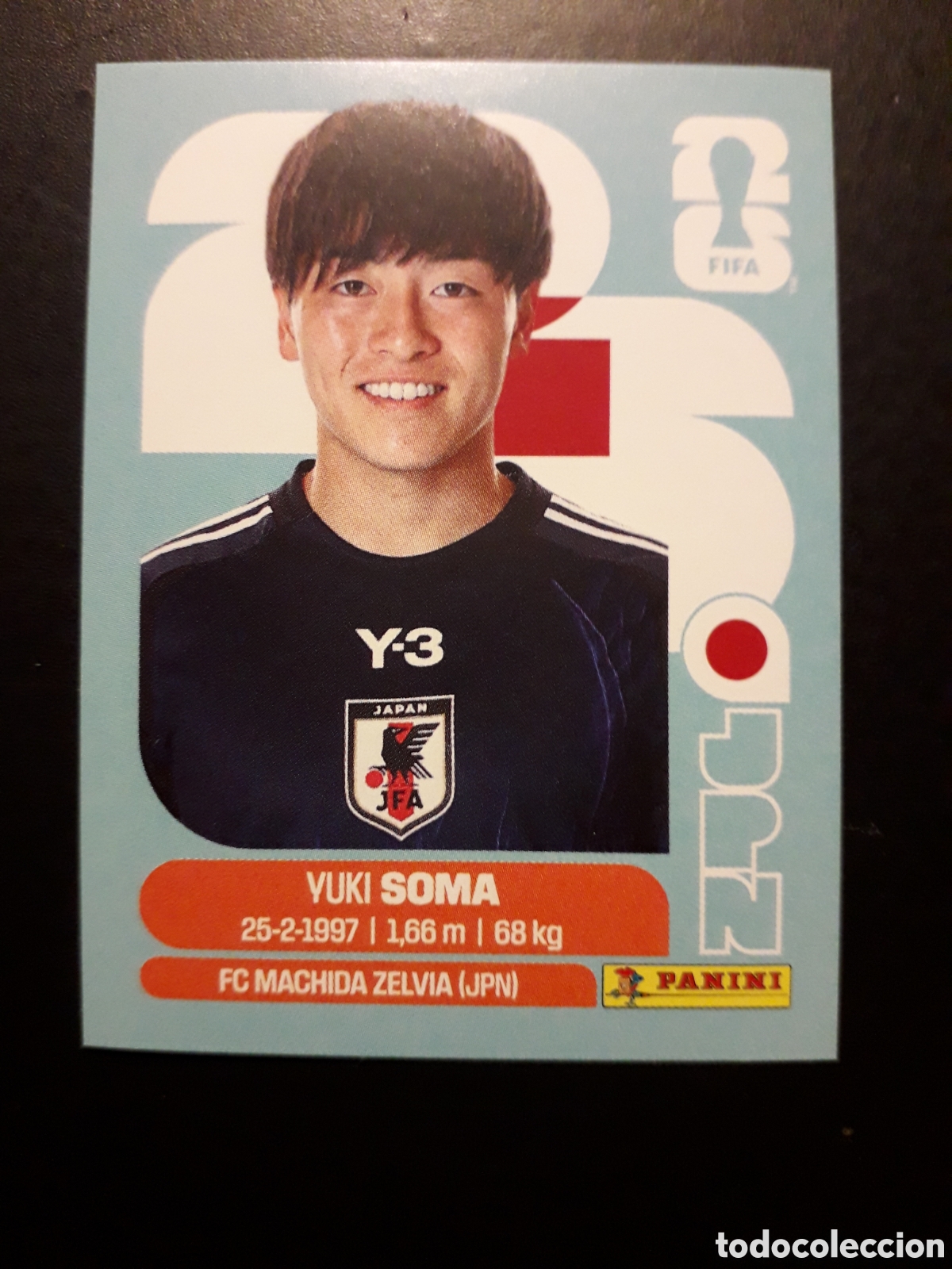 Cromos de F&uacute;tbol: SOMA JAP&Oacute;N JPN 9 MUNDIAL F&Uacute;TBOL 2026 FIFA WORLD CUP PANINI SIN PEGAR PEDIDO M&Iacute;NIMO 3&euro;