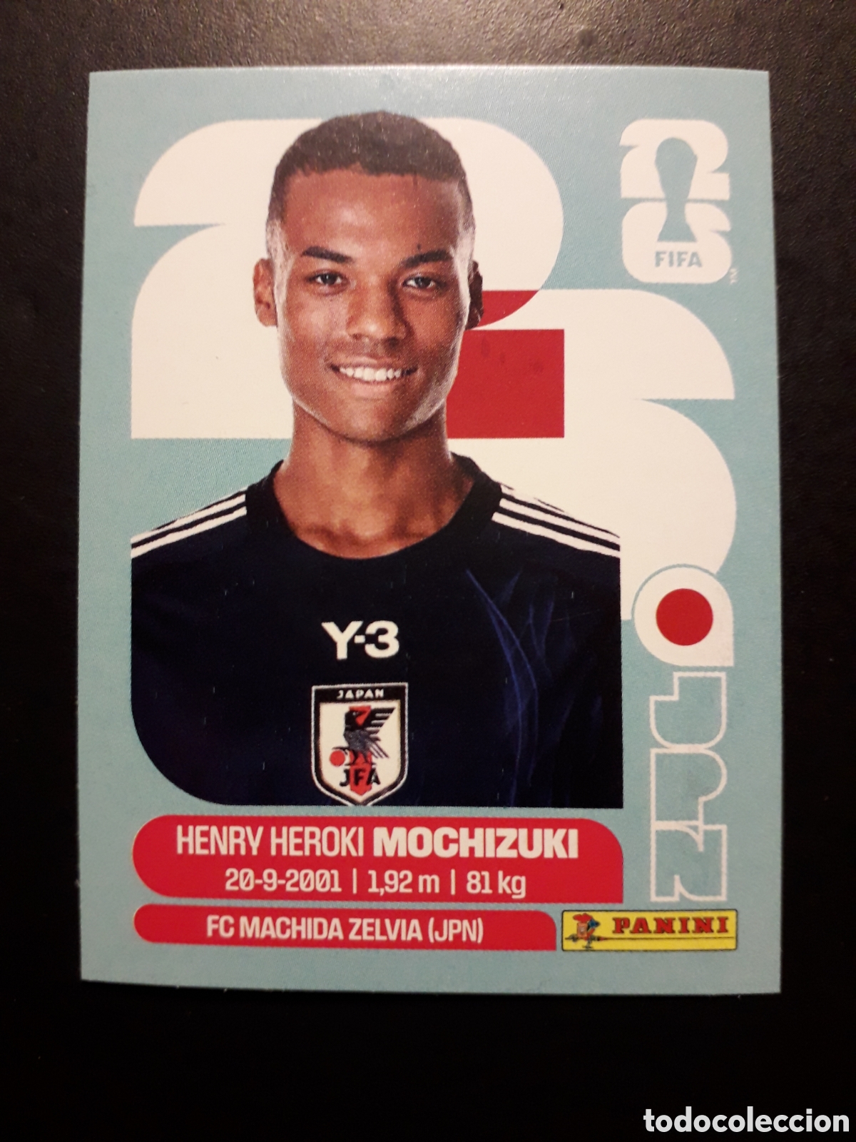 Cromos de F&uacute;tbol: MOCHIZUKI JAP&Oacute;N JPN 3 MUNDIAL F&Uacute;TBOL 2026 FIFA WORLD CUP PANINI SIN PEGAR PEDIDO M&Iacute;NIMO 3&euro;