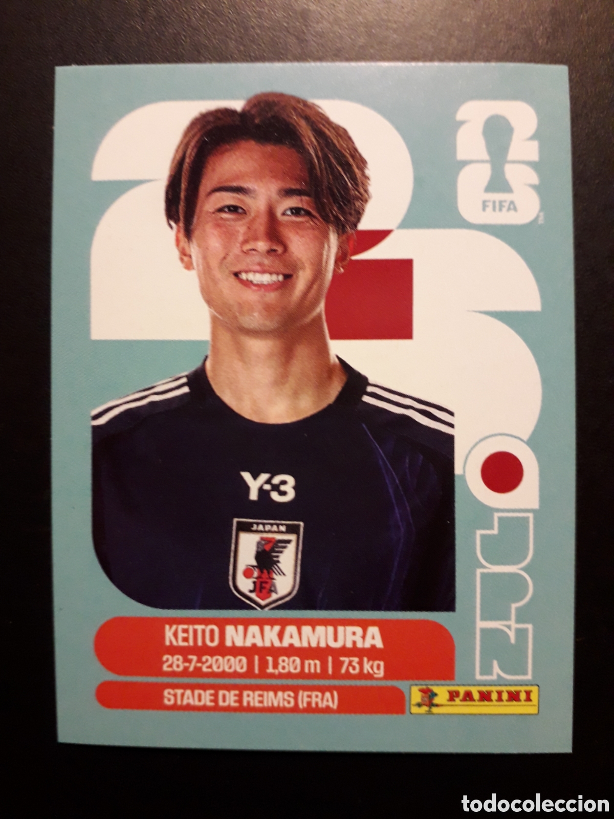 Cromos de F&uacute;tbol: NAKAMURA JAP&Oacute;N JPN 15 MUNDIAL F&Uacute;TBOL 2026 FIFA WORLD CUP PANINI SIN PEGAR PEDIDO M&Iacute;NIMO 3&euro;