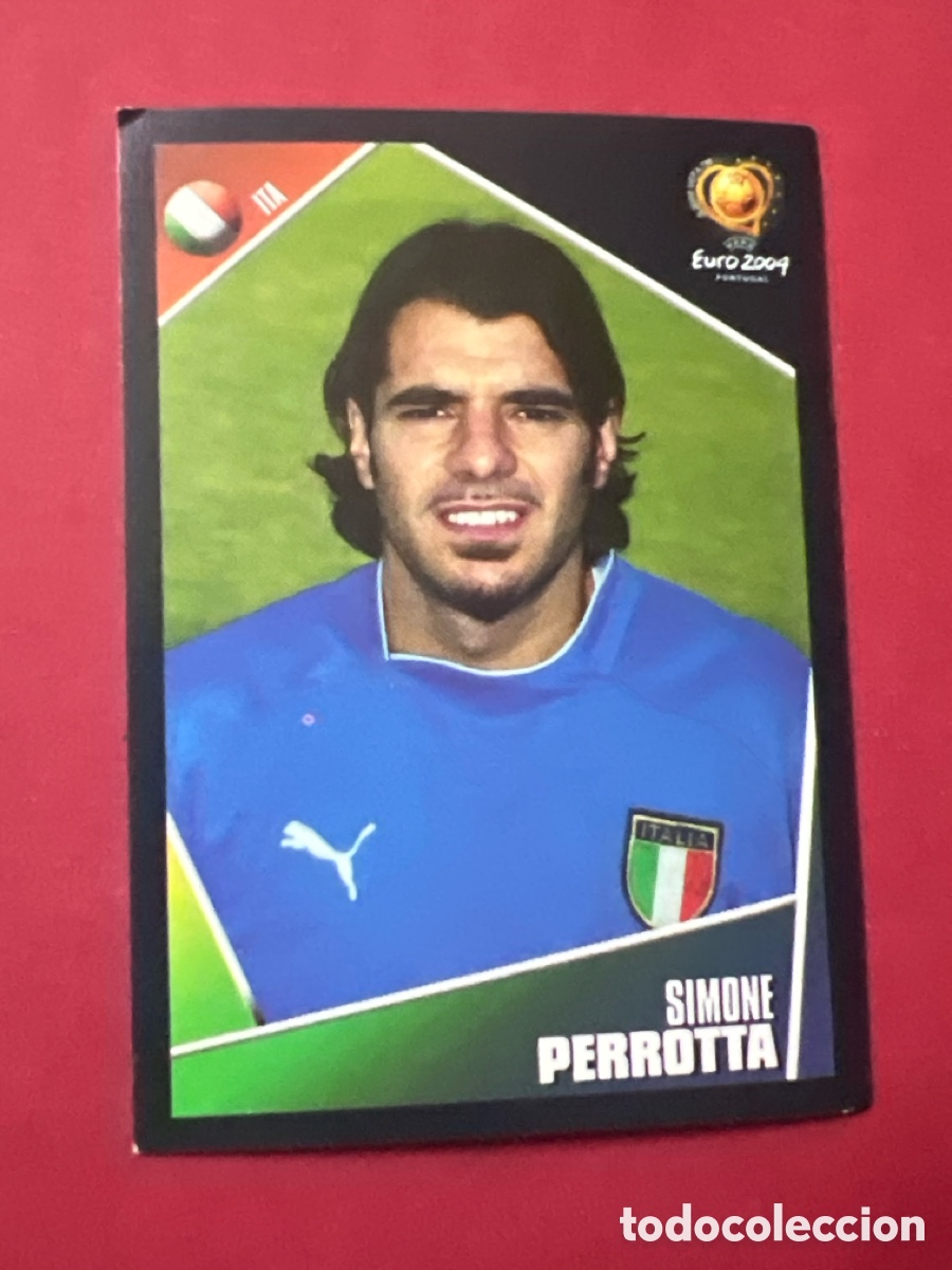 Figurine di Calcio: C4393. 231 PERROTA ITALIA PANINI EUROCOPA PORTUGAL 2004 FUTBOL EURO 04 - SIN PEGAR