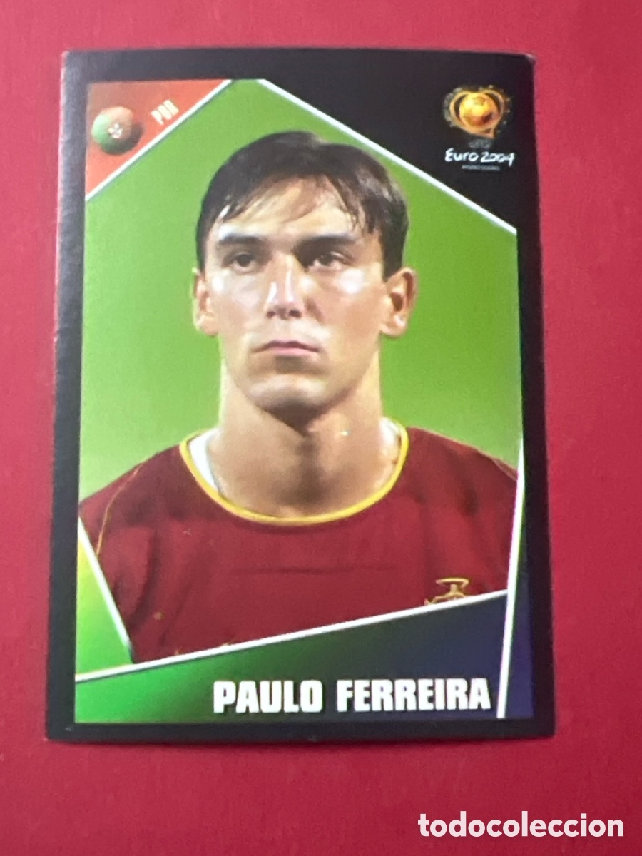 Figurine di Calcio: C4394. CROMO N&ordm; 10 PAULO FERREIRA - PORTUGAL - EURO 2004 - PANINI - CROMO SIN PEGAR -