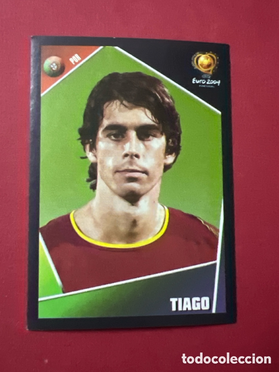 Cromos de F&uacute;tbol: C4396. Euro 2004 Portugal N&deg; 18 Tiago - Sin pegar - Portugal - Panini - 04