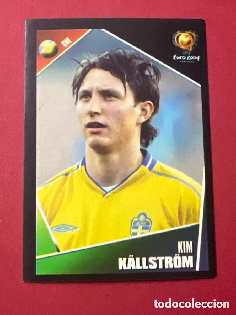 Cromos de F&uacute;tbol: C4397. 191 KALLSRTOM SUECIA PANINI EUROCOPA PORTUGAL 2004 EURO 04 - SIN PEGAR -