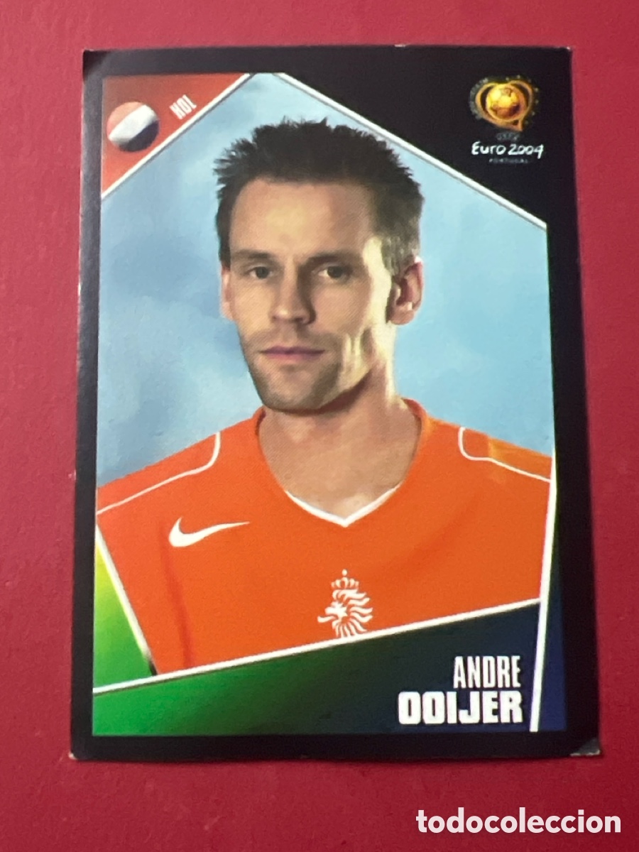 Cromos de F&uacute;tbol: C4398. ANDRE OOIJER HOLANDA N&ordm; 319 EURO 2004 PORTUGAL PANINI NUEVO SIN PEGAR CROMO EUROCOPA 04