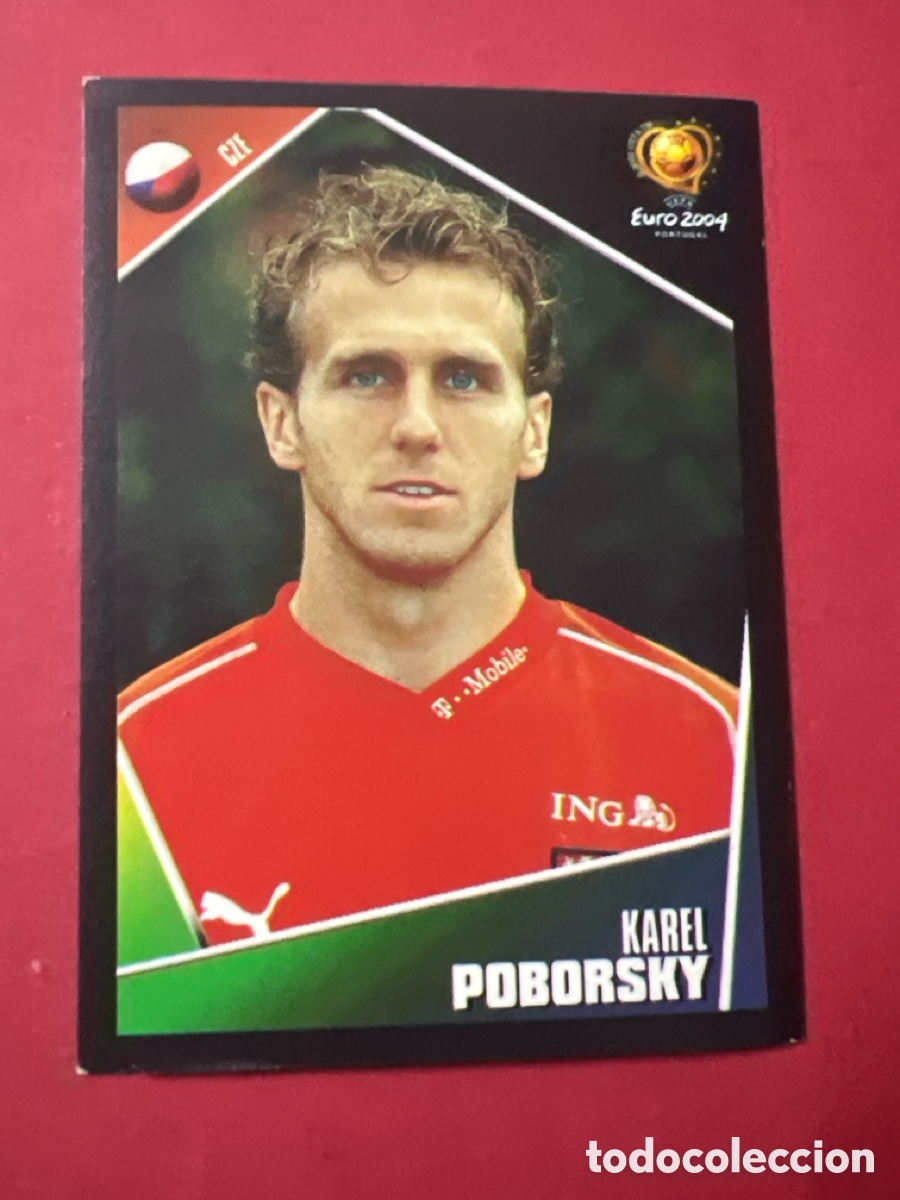 Cromos de F&uacute;tbol: 283 POBORSKY REPUBLICA CHECA CROMOS EUROCOPA FUTBOL PORTUGAL 04 FIFA EURO 2004 EURO2004 PANINI