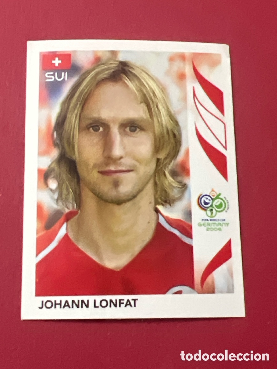 Cromos de F&uacute;tbol: 484 JOHANN LONFAT (SUIZA) MUNDIAL ALEMANIA 2006 - PANINI STICKER - FIFA WORLD CUP GERMANY 2006