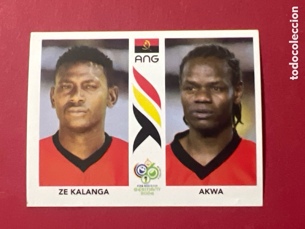 Cromos de Futebol: C4409. mundial germany 2006 panini , 308 kalanga - akwa, angola, nuevo, nunca pegado