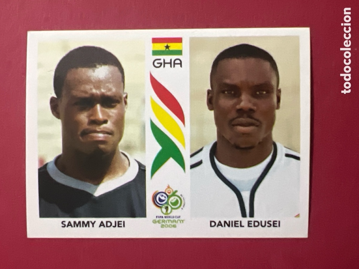 Cromos de Futebol: C4410. 313 ADJEI EDUSEI GHANA MUNDIAL GERMANY 2006 PANINI ALEMANIA WORLD CUP