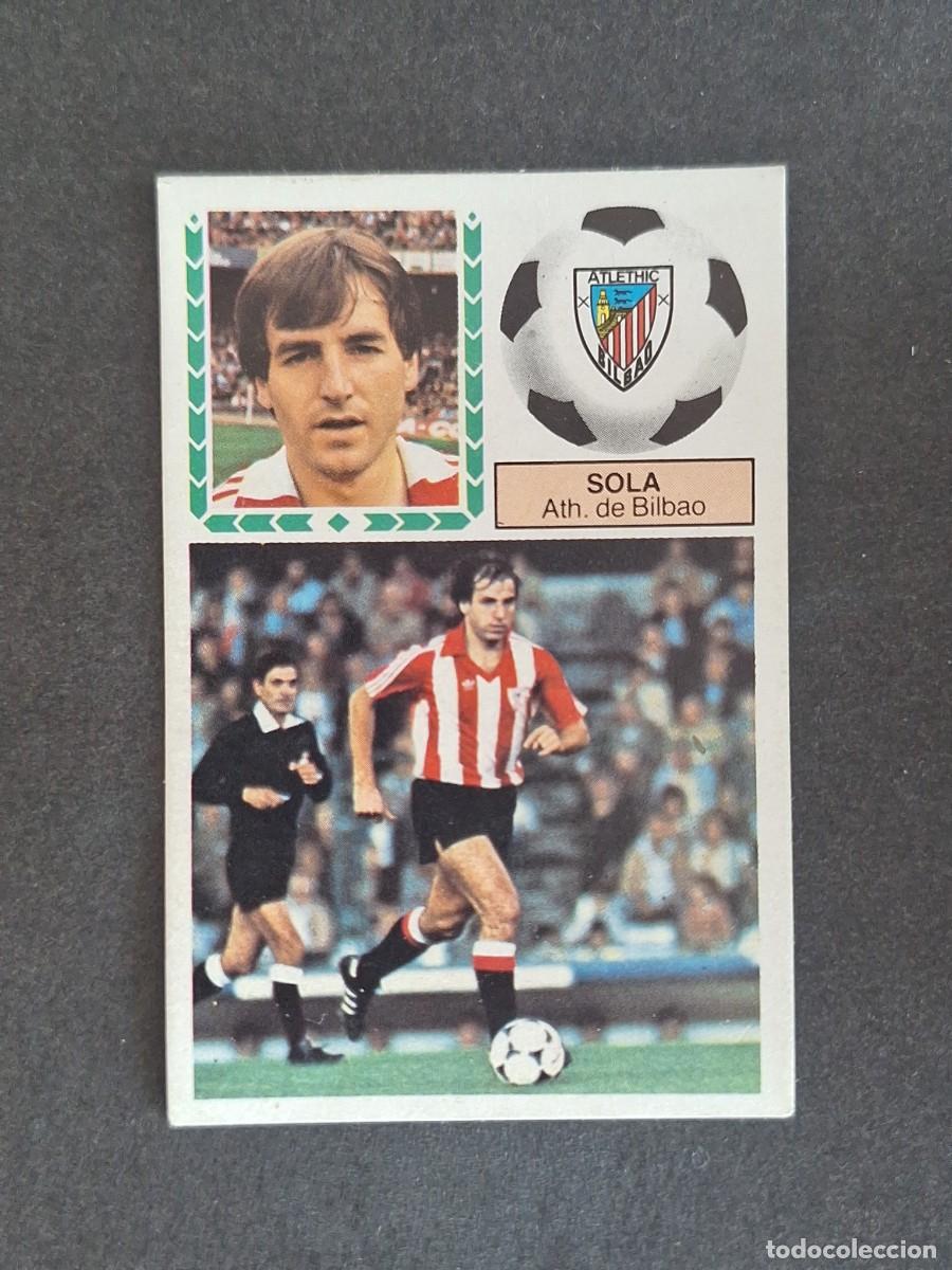 Cromos de Futebol: L4 SOLA ATHLETIC DE BILBAO LIGA ESTE 1983 1984 83 84 DESPEGADO RECUPERADO