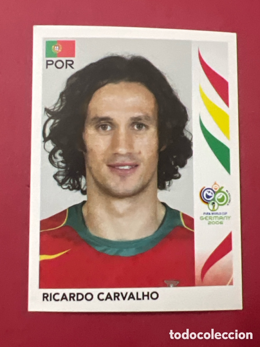 Cromos de Futebol: C4411. 290 RICARDO CARVALHO PORTUGAL MUNDIAL GERMANY 2006 PANINI ALEMANIA WORLD CUP
