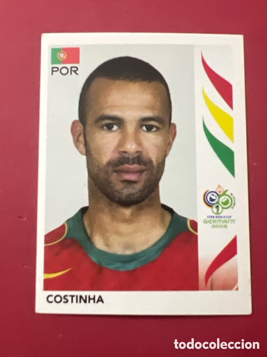 Cromos de Futebol: C4412. 291 Costinha - Portugal - Mundial Alemania 2006 Panini Sticker Fifa World Cup Germany