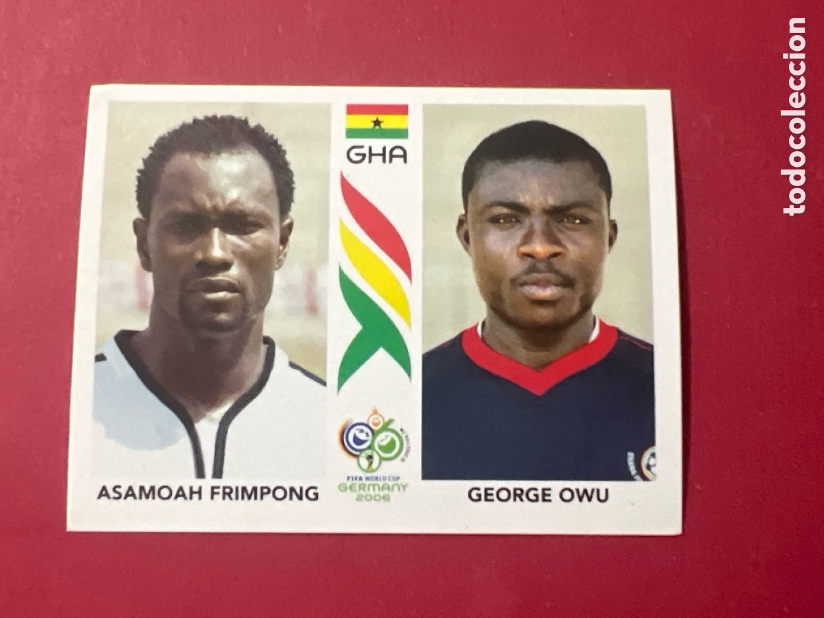 Cromos de Futebol: C4413. 320 FRIMPONG OWU GHANA MUNDIAL GERMANY 2006 PANINI ALEMANIA WORLD CUP