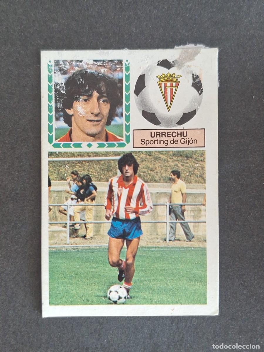 Cromos de Futebol: L4 URRECHU SPORTING DE GIJON LIGA ESTE 1983 1984 83 84 DESPEGADO RECUPERADO
