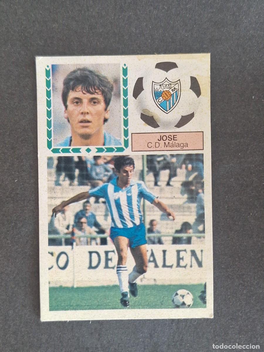 Cromos de Futebol: L4 JOSE C. D. MALAGA LIGA ESTE 1983 1984 83 84 DESPEGADO RECUPERADO