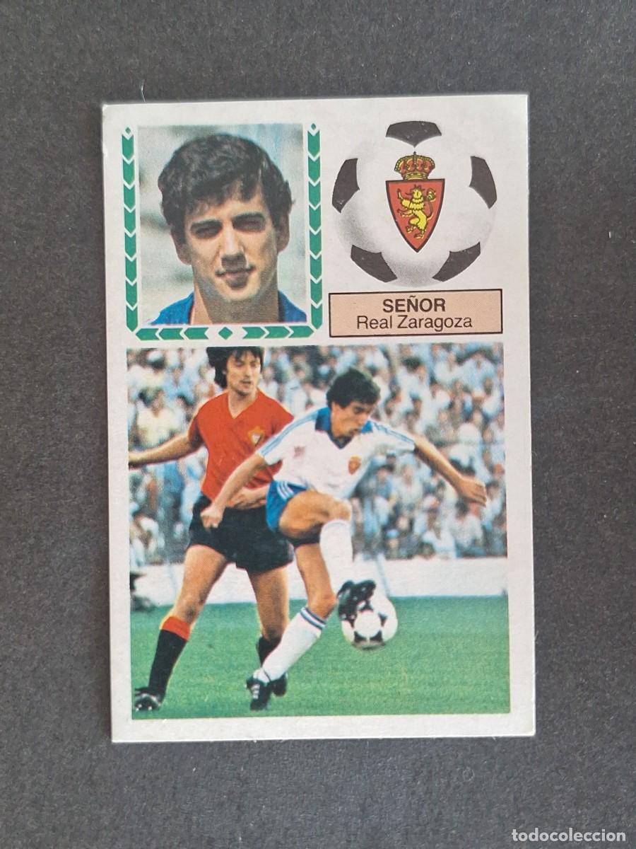 Cromos de Futebol: L4 SE&Ntilde;OR REAL ZARAGOZA LIGA ESTE 1983 1984 83 84 DESPEGADO RECUPERADO