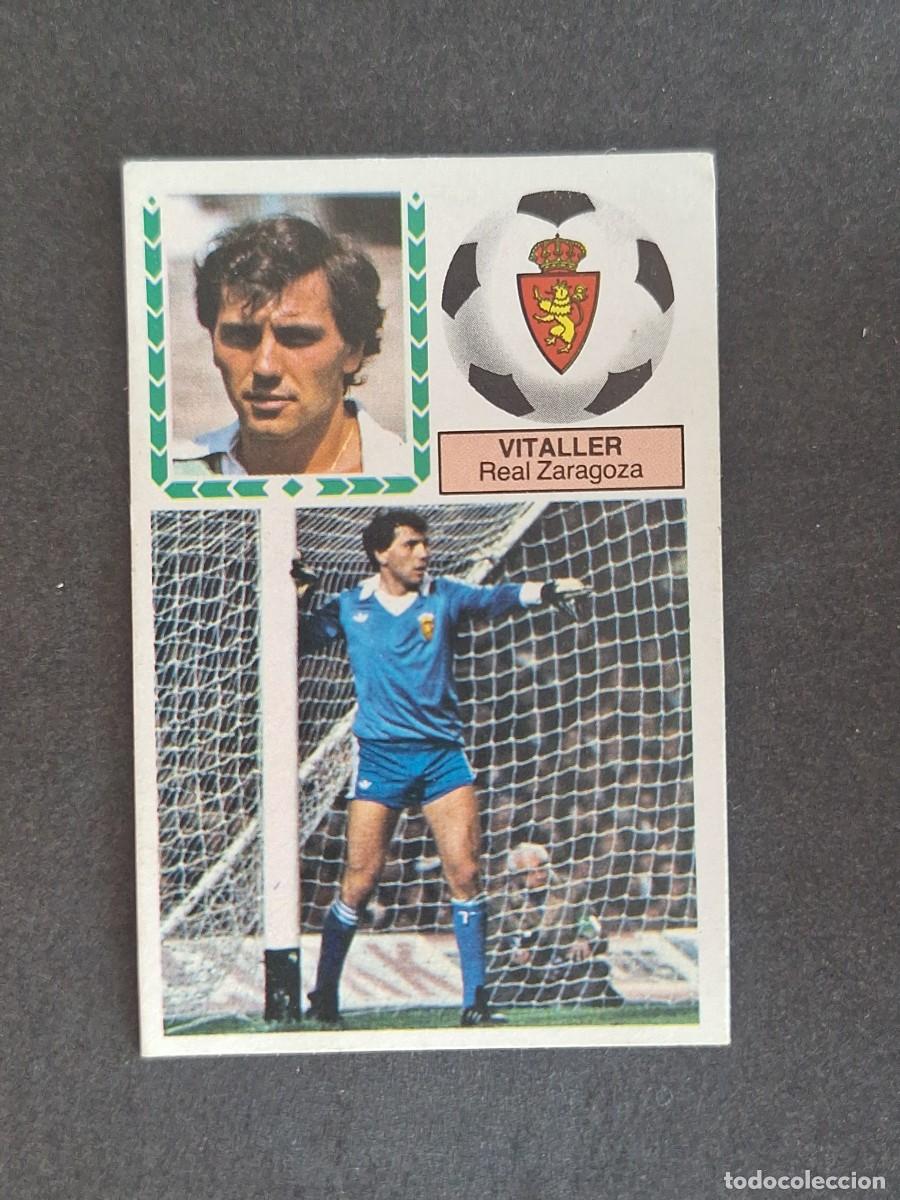 Cromos de Futebol: L4 VITALLER REAL ZARAGOZA LIGA ESTE 1983 1984 83 84 DESPEGADO RECUPERADO