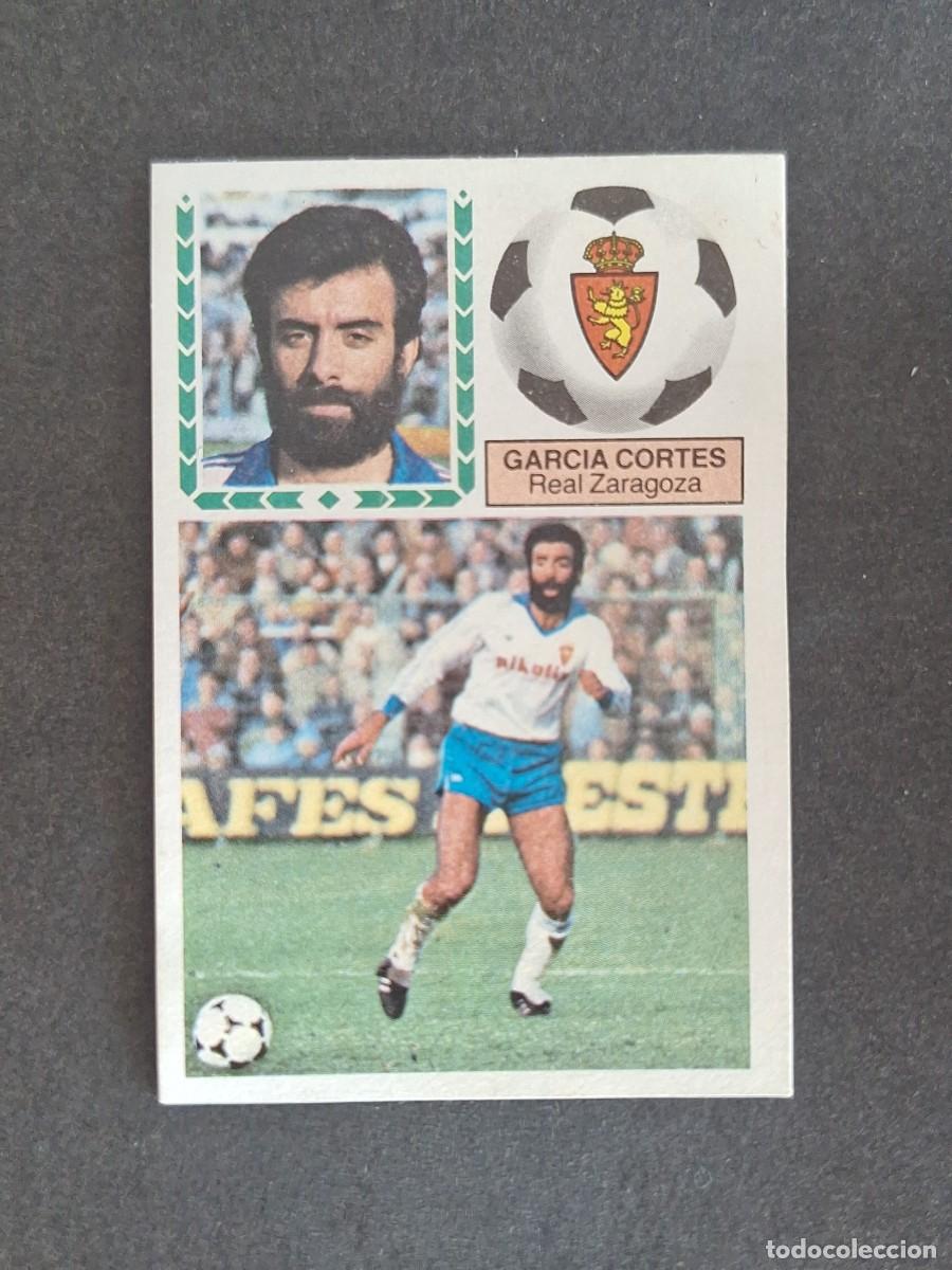 Cromos de Futebol: L4 GARCIA CORTES REAL ZARAGOZA LIGA ESTE 1983 1984 83 84 DESPEGADO RECUPERADO