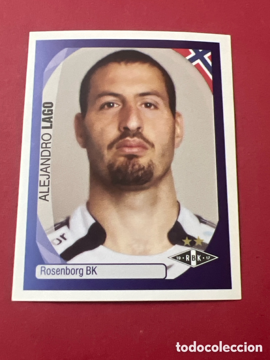 Football Stickers: 491 PANINI CHAMPIONS LEAGUE 07 08 ALEJANDRO LAGO - ROSENBORG BK -- 2007-2008 CROMO NUNCA PEGADO