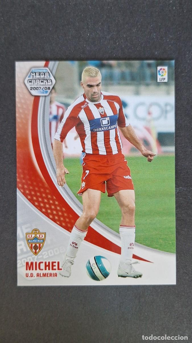 Cromos de F&uacute;tbol: L3 MICHEL U. D. ALMERIA 17 PANINI MEGACRACKS 2007 2008 07 08